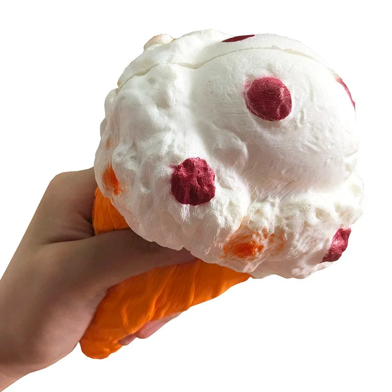 Squishies Fidget Toy Cartoon Ice Cream Popcorn PU Squishy Slow Rising Cream Scented Anti Stress Kawaii Kids Squishies Toys Gift
