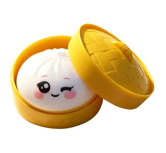Dumpling Squishies Toy Adorable Playful Design Release Pressure Relieve Anxiety Enhance Happiness Decompression Toys Ornaments﻿