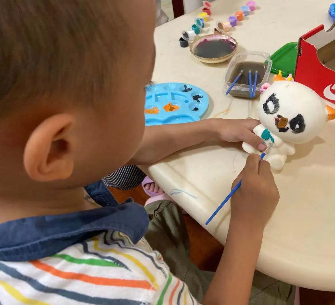 DIY Blank White Squishy Toys for Painting,Slow Rise Antistress Anxiety Anti Stress Relief Toys For Kids Children ADHD Autism