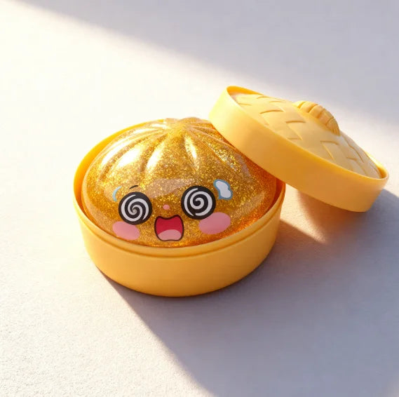 Dumpling Squishies Toy Adorable Playful Design Release Pressure Relieve Anxiety Enhance Happiness Decompression Toys Ornaments﻿