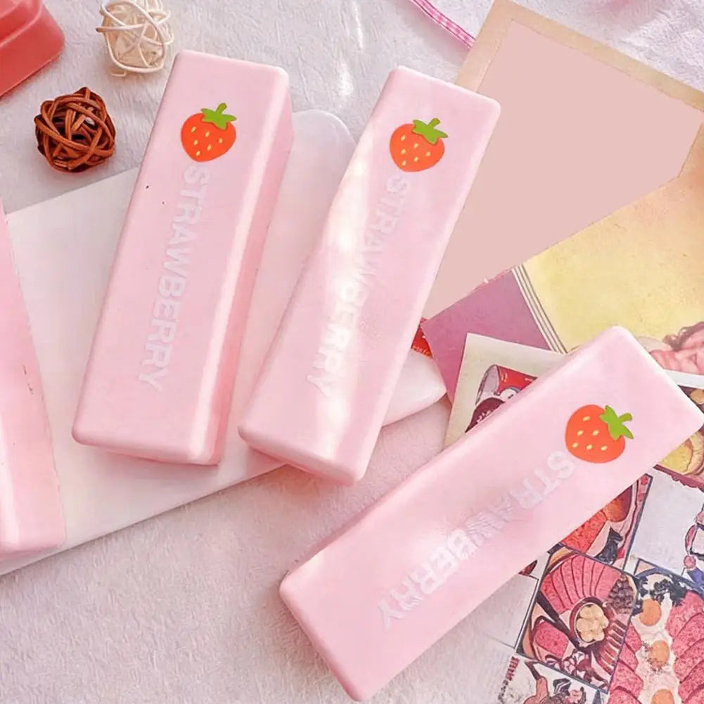 Strawberry Stick Slow Rising Squishy Toy Stress Relief Home Decor Party Favors, Squishies  Sensory Gift for for Adults and Kids