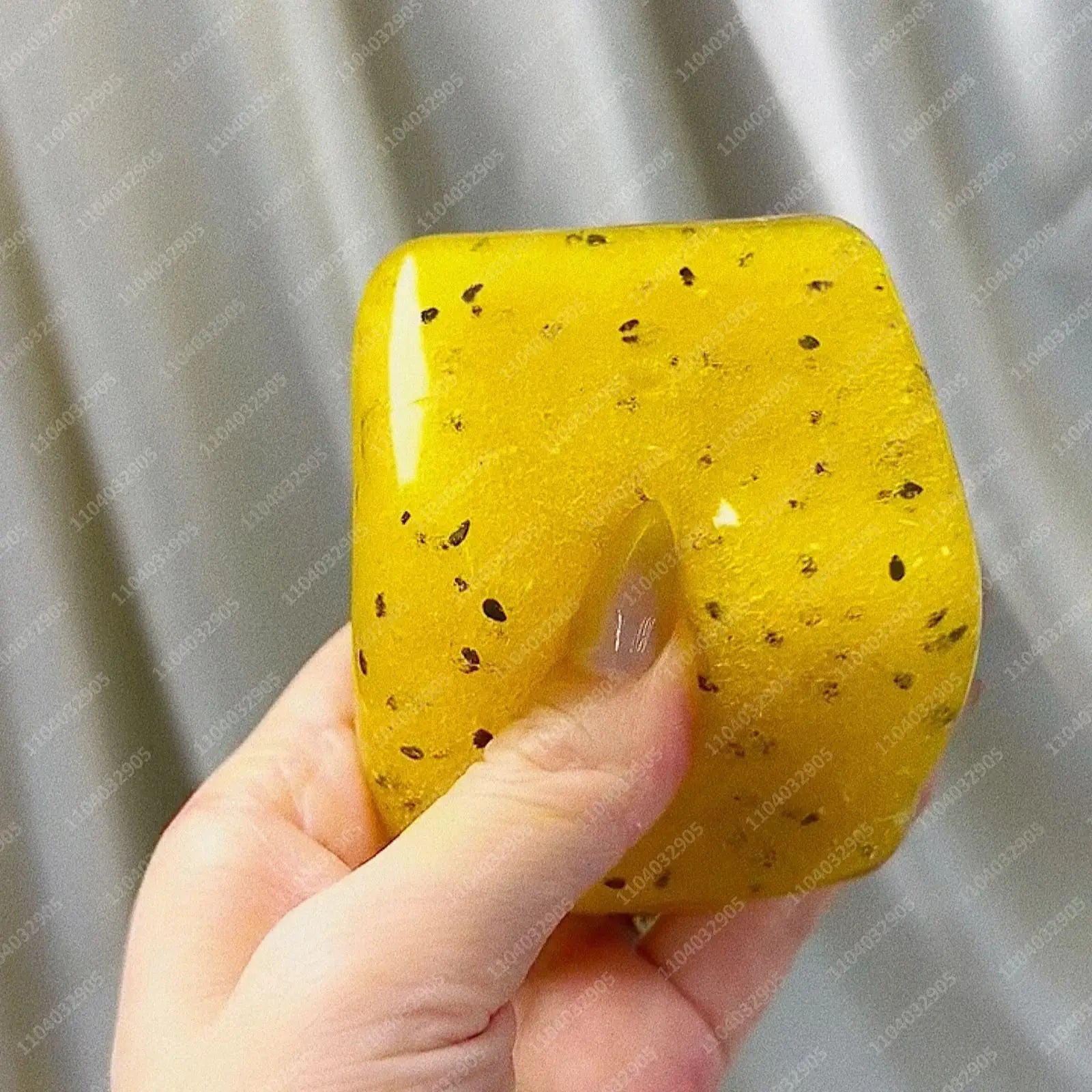 Slushie Yogurt Gummy Cube Squishy Non-Bounce Shapeable Slushy Block Stress Ball ASMR Sensory Fidget Toys for Adult Stress Relief