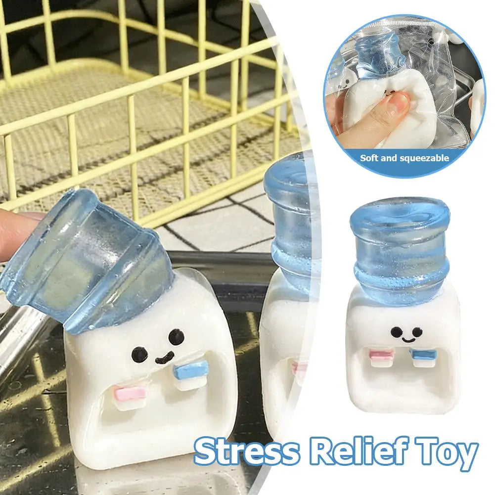 Squishy Water Dispenser Squeeze Toy Funny Anti Stress Toy Fidget Toy for Adults and Friends Squeeze Anti Stress Toy