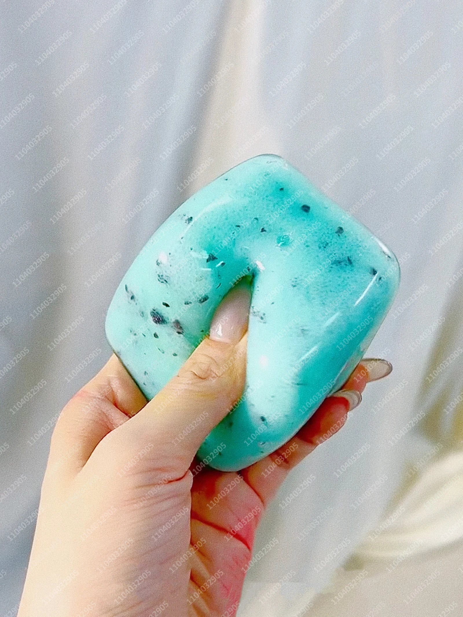Slushie Yogurt Gummy Cube Squishy Non-Bounce Shapeable Slushy Block Stress Ball ASMR Sensory Fidget Toys for Adult Stress Relief
