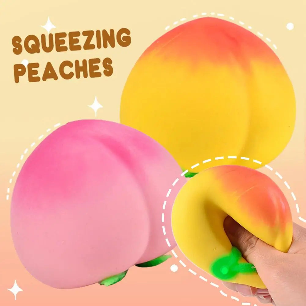 Super Jumbo Peach Squishi Cream Scented Squishy Slow Rising Antistress Toy Kids Grownups Squeeze Squishy Toys