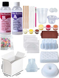 DIY Taba Squishy Kit Set Squishy Making Kit with Doughnut Waffle Strawberry Butter Sticks Mold Fufu Squishy Make Your Own Squish