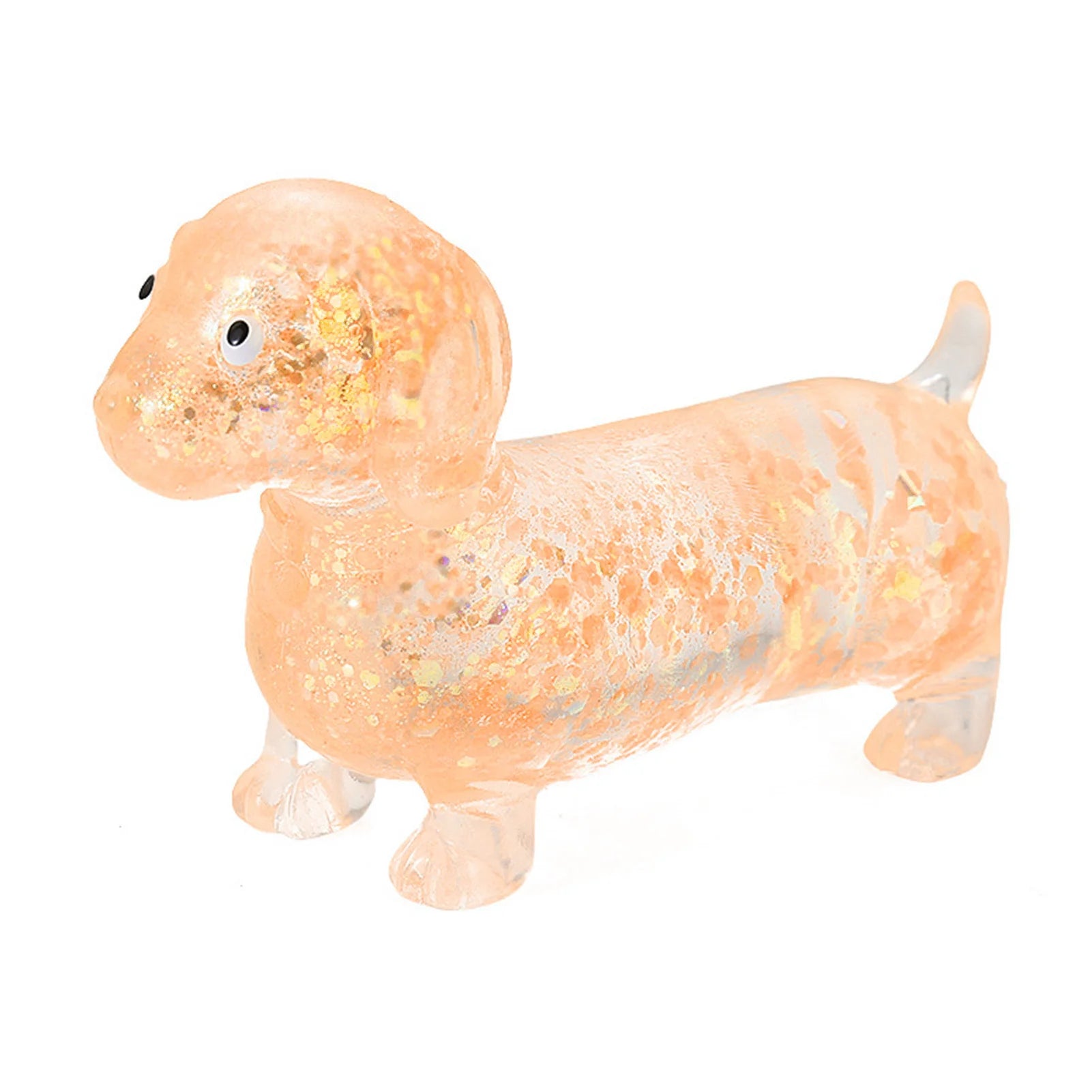 Dachshund Squishies Stretch Squeeze Sensory Toy Cute Dog Shape Soft Slowing Rebound Anxiety Relief Squeeze Toy
