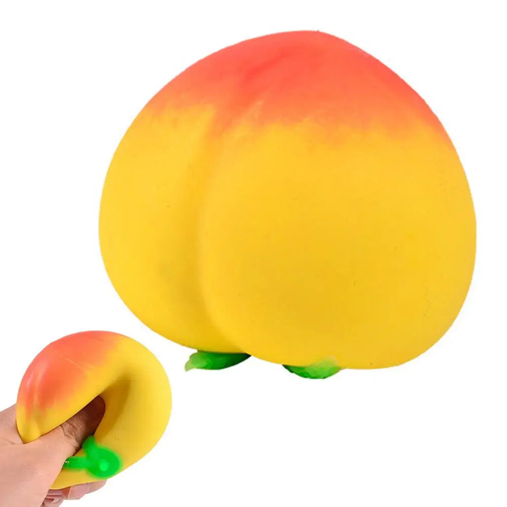Super Jumbo Peach Squishi Cream Scented Squishy Slow Rising Antistress Toy Kids Grownups Squeeze Squishy Toys