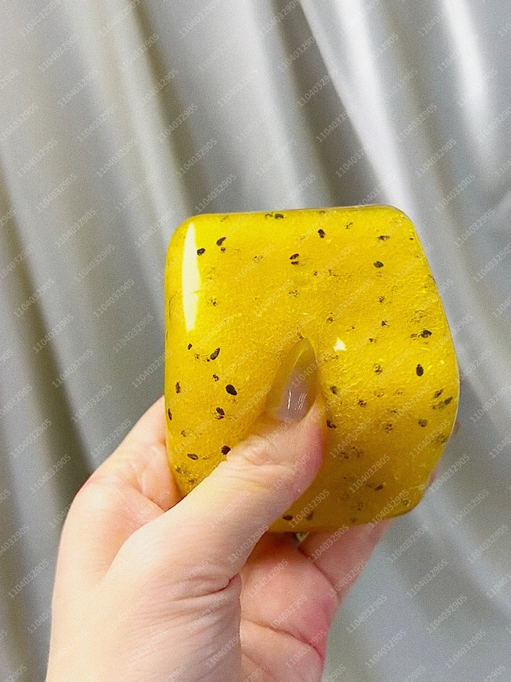 Slushie Yogurt Gummy Cube Squishy Non-Bounce Shapeable Slushy Block Stress Ball ASMR Sensory Fidget Toys for Adult Stress Relief