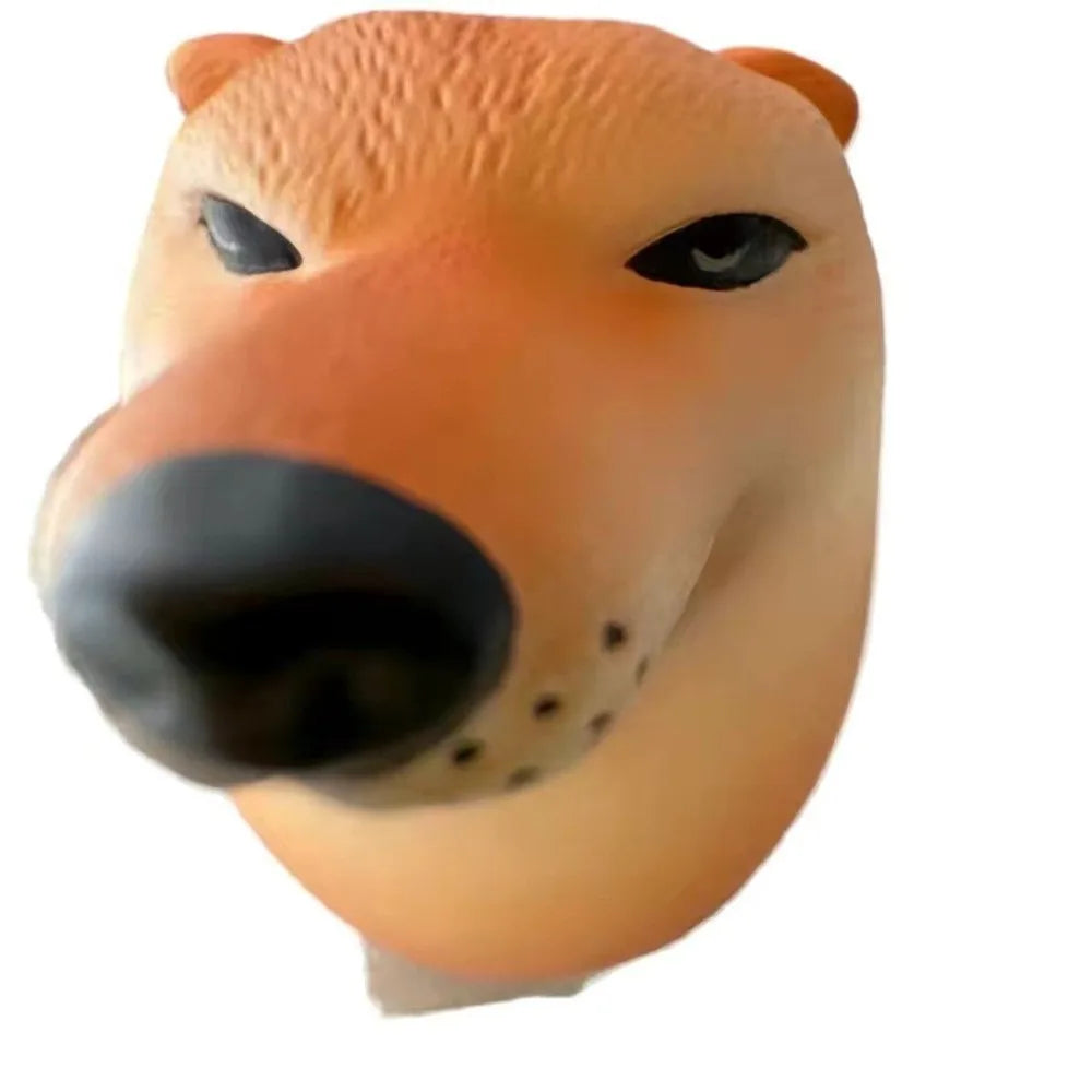 Fun Shibako Dog Egg Squishy Fidget Realistic Shape Shiba Inu Stress Relief PU Slow Rebound Desk Decor Gift