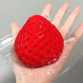 Big Strawberry Squeeze Taba Squishy Toy Kawaii Red Pink Squishies Fidget Toy Fruits Vegetables Soft Girl Birthday Gift Toy