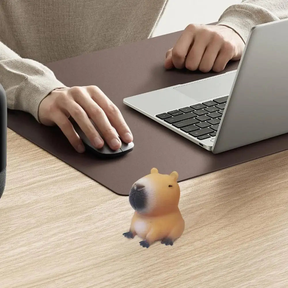 Squishys Capybara,Soft Pinch Toy,Squeeze Toys,Fidgets,Silicone Stress Relief Toy Sensory Toys Antiestres,Children's Gift