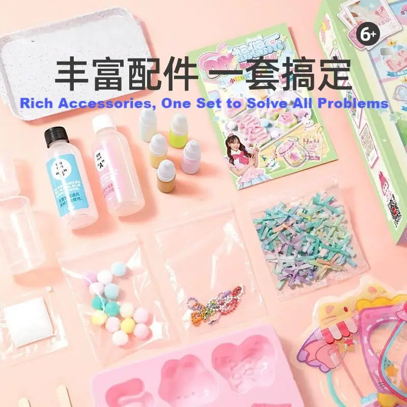 DIY Taba Squishy Kit Super Soft Squishy Gel Kit for DIY Squishies Make Your Own Squishies Set Stress Relief Sensory Toys