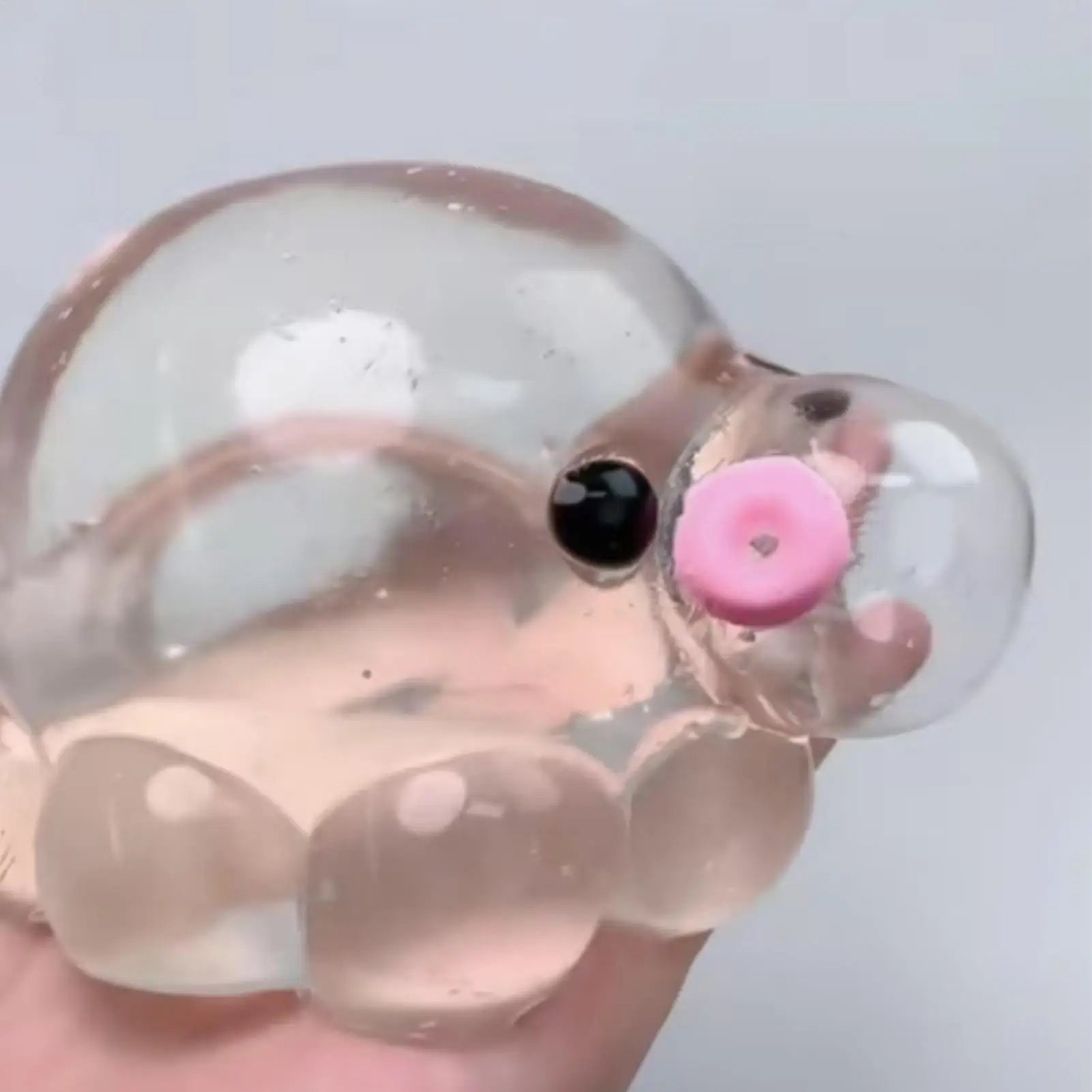 Squish y Bubble Pop Fidget Toy, Rubber A SMR Squeeze Sensory Ball & Octopus Popper, Anti-Anxiety Toy For Fun Party Adults Kids