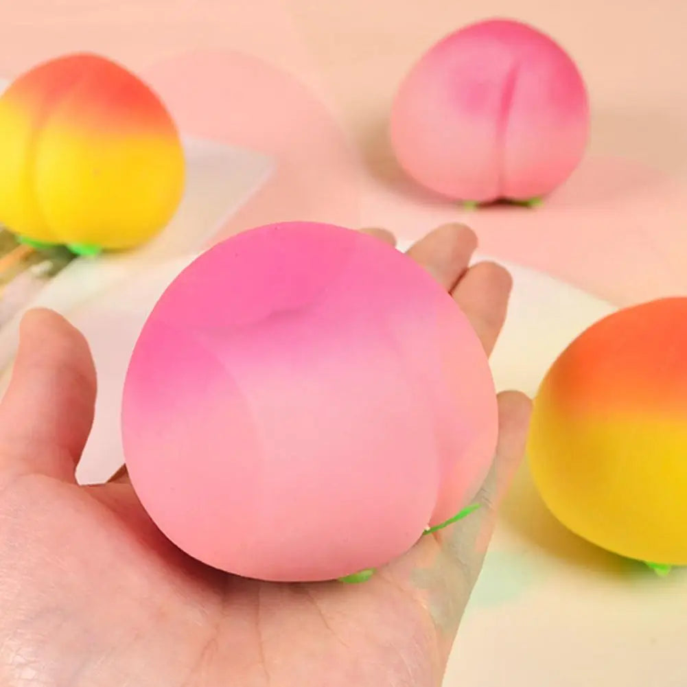 Super Jumbo Peach Squishi Cream Scented Squishy Slow Rising Antistress Toy Kids Grownups Squeeze Squishy Toys