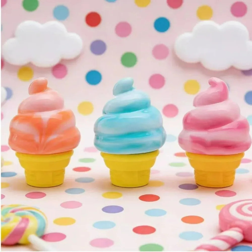 New Squishy Ice-Cream Sensory Toy Adult Stress Relieving Squeeze Toy Relieving Puzzle Solving Venting Children Souvenir Gift
