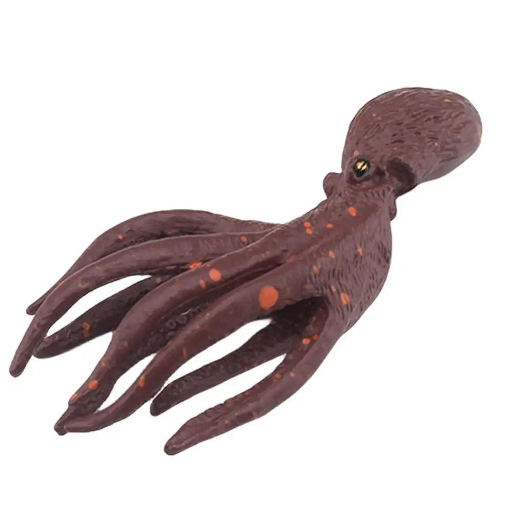 Simulated Marine Animal Model, Sea Rabbit/squid/green Spotted Squid Sea Marine Animal Model Bath Toys Tabletop Static Model Toy