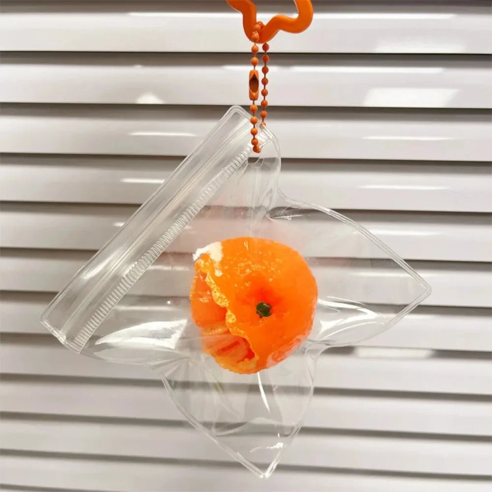 Peeled Orange Squishies Stress Relief Simulation Fruit Squeeze Toys Slow Rising Cute Birthday Gift Novelty Toy for Kids Adults