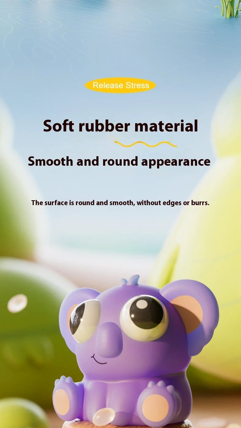 Squishy Pop Eye Toys, Stress Relief Sensory Fidget Toys for Anxiety, Squeeze Pops Bubble Popping Game Gifts for Kids and Adults