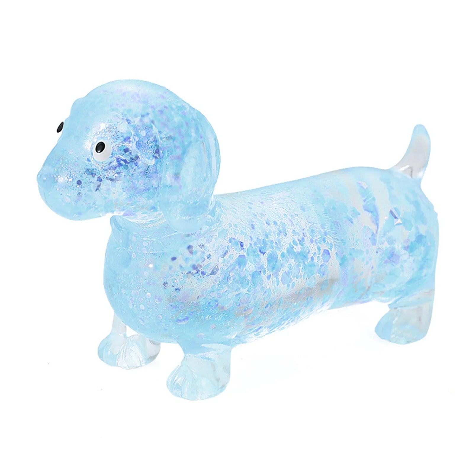 Dachshund Squishies Stretch Squeeze Sensory Toy Cute Dog Shape Soft Slowing Rebound Anxiety Relief Squeeze Toy