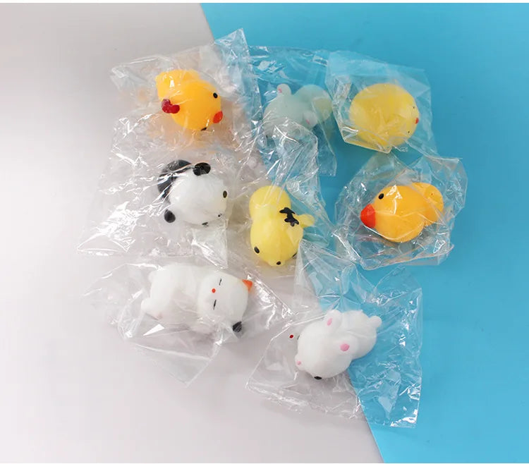 Squishy Toy Cute Animal Antistress Ball Squeeze Mochi Rising Toys Abreact Soft Sticky Squishi Stress Relief Toys Funny Gift