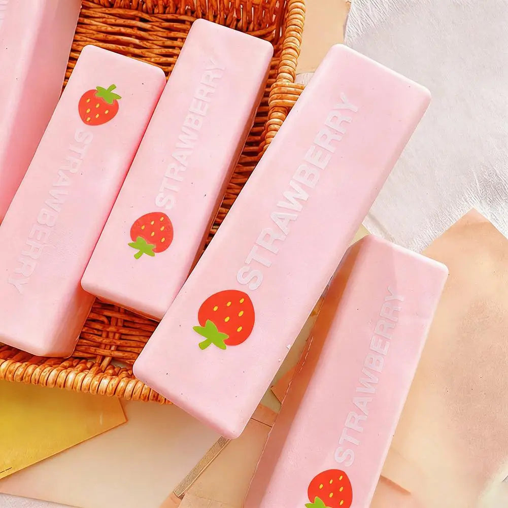 Strawberry Stick Slow Rising Squishy Toy Stress Relief Home Decor Party Favors, Squishies  Sensory Gift for for Adults and Kids