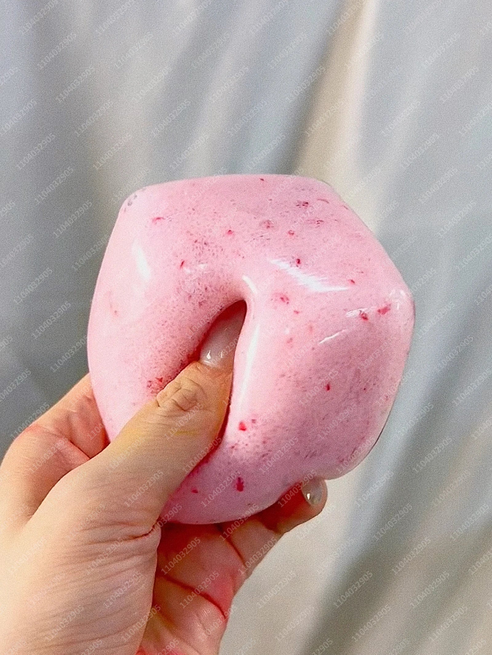 Slushie Yogurt Gummy Cube Squishy Non-Bounce Shapeable Slushy Block Stress Ball ASMR Sensory Fidget Toys for Adult Stress Relief