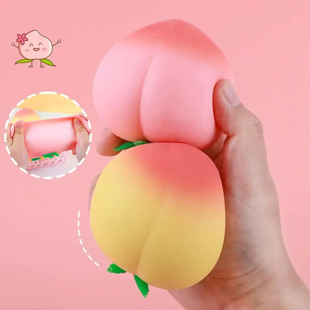 Super Jumbo Peach Squishi Cream Scented Squishy Slow Rising Antistress Toy Kids Grownups Squeeze Squishy Toys