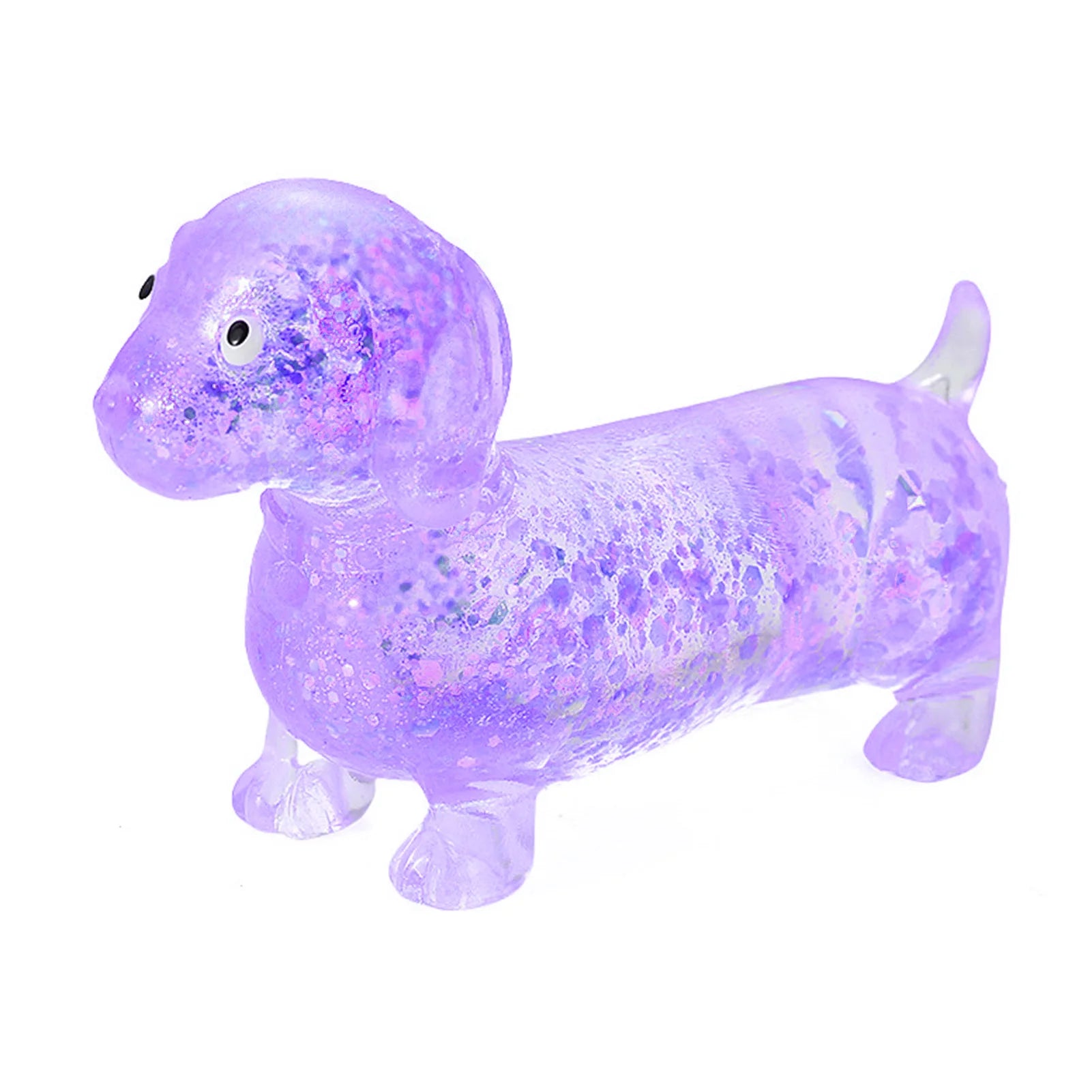 Dachshund Squishies Stretch Squeeze Sensory Toy Cute Dog Shape Soft Slowing Rebound Anxiety Relief Squeeze Toy