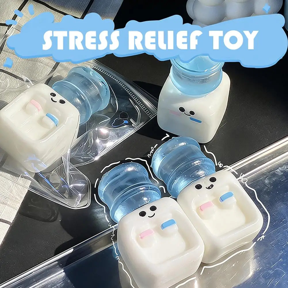 Squishy Water Dispenser Squeeze Toy Funny Anti Stress Toy Fidget Toy for Adults and Friends Squeeze Anti Stress Toy