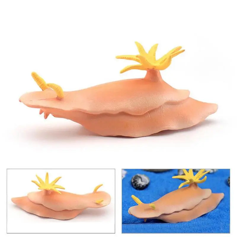 Simulated Marine Animal Model, Sea Rabbit/squid/green Spotted Squid Sea Marine Animal Model Bath Toys Tabletop Static Model Toy