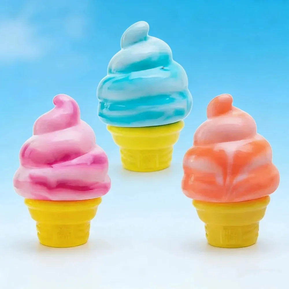 New Squishy Ice-Cream Sensory Toy Adult Stress Relieving Squeeze Toy Relieving Puzzle Solving Venting Children Souvenir Gift