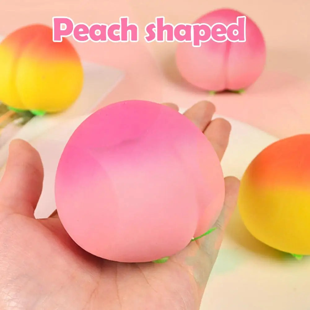 Super Jumbo Peach Squishi Cream Scented Squishy Slow Rising Antistress Toy Kids Grownups Squeeze Squishy Toys