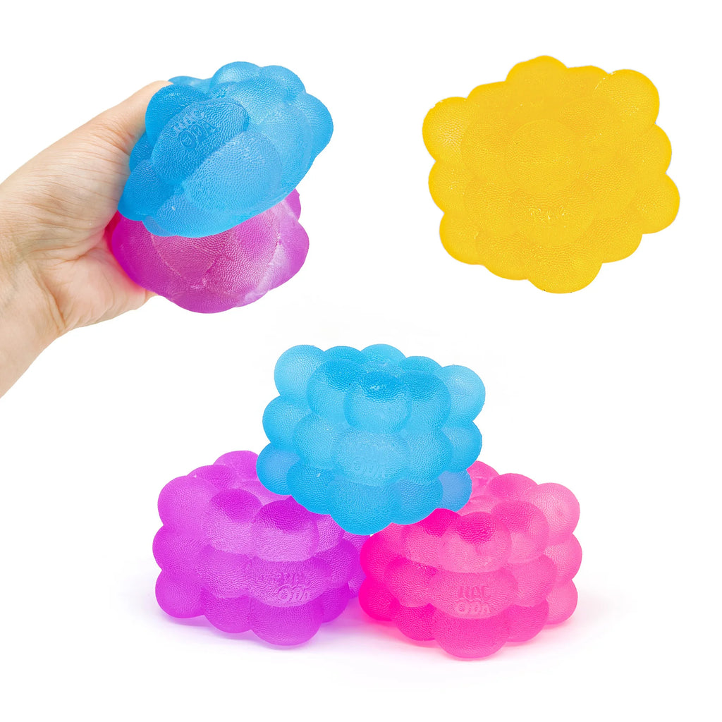 Colorful Cube Squishes Stress Balls Fidget Sensory Toys Simulation Ice Cream Squishies Bear Maltose Squeeze Dough Ball Gifts